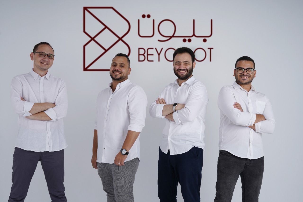 فريق عمل شركة Beyooot المصرية الناشئة