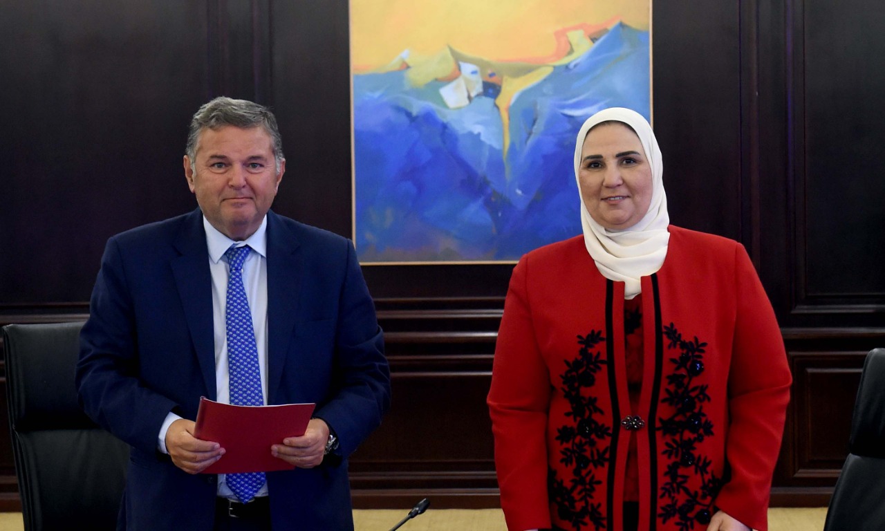 وزيرا قطاع الأعمال والتضامن الاجتماعي