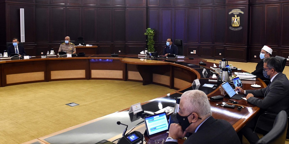 جانب من اجتماع مجلس الوزراء