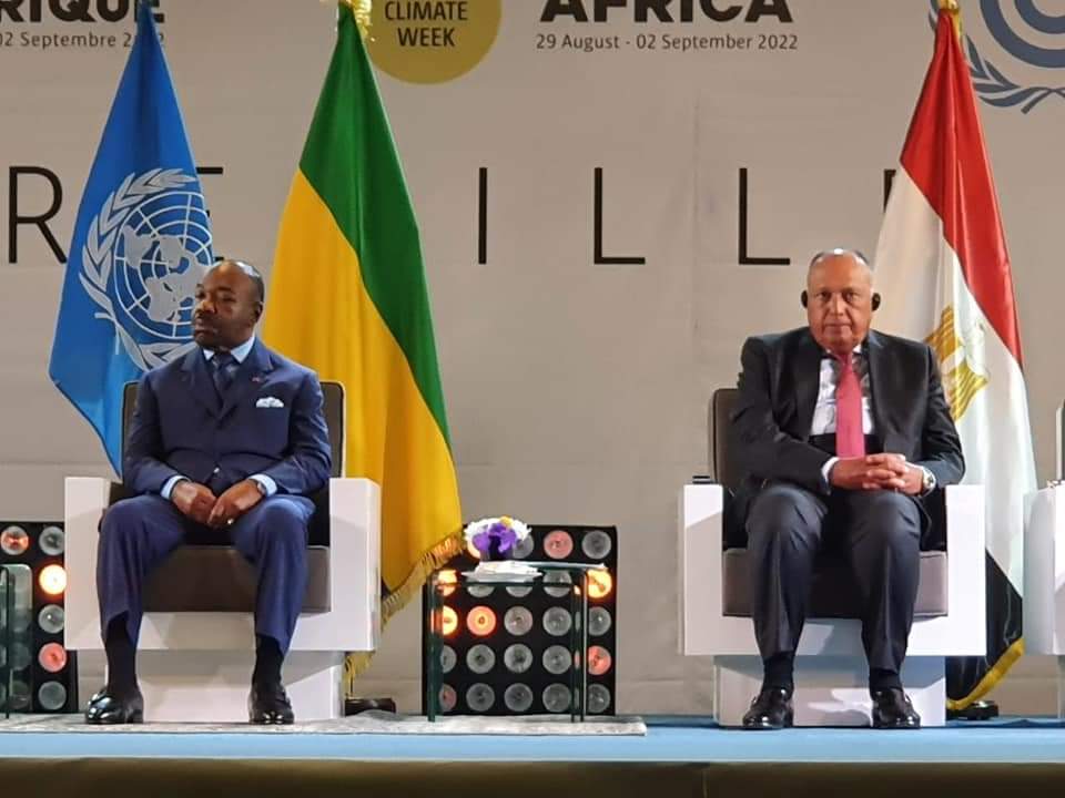 وزير الخارجية يشارك في أسبوع المناخ لإفريقيا بالجابون