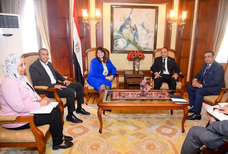وزيرة الهجرة تلتقي ممثلي الجاليات المصرية في فرنسا وألمانيا وإيطاليا وأمريكا