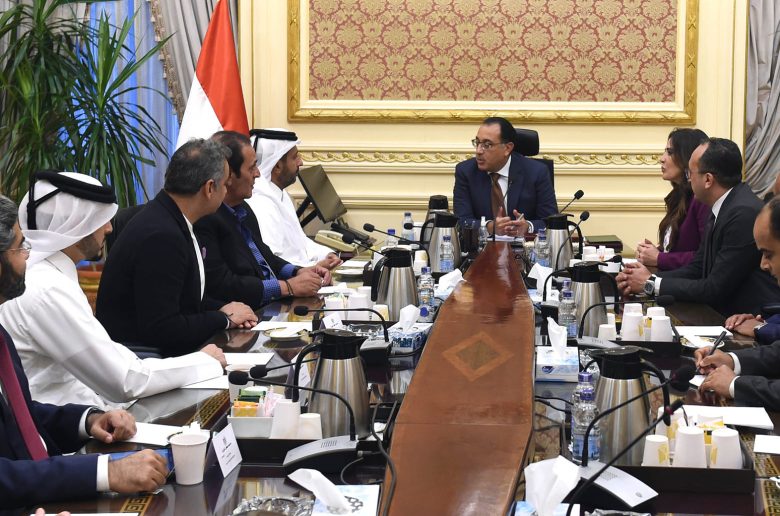 مدبولي يلتقي جهاز قطر للاستثمار