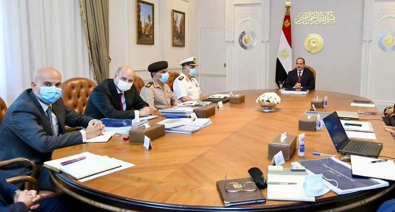 الرئيس السيسي يتابع جهود الدولة فى توطين الصناعة لمستلزمات التشييد والبناء