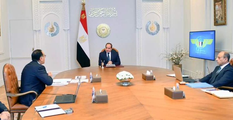 الرئيس السيسي يتابع الاستراتيجية المستقبلية لقطاع الطيران المدني