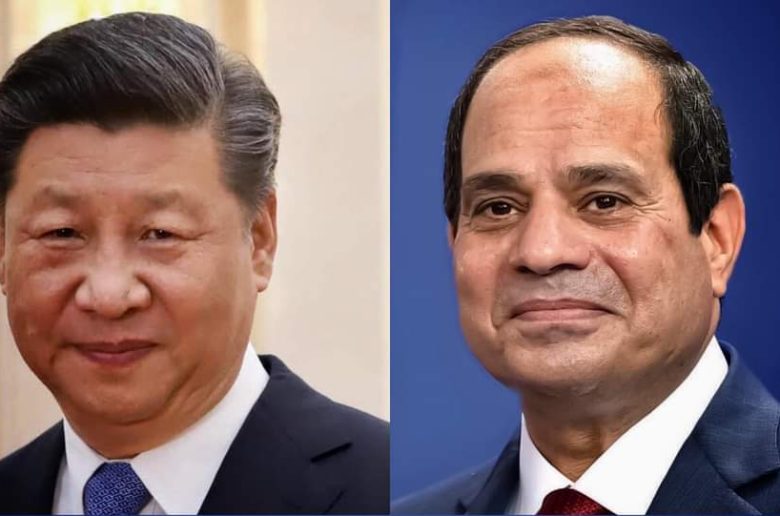 الرئيس السيسي يهنىء نظيره الصيني بمناسبة إعادة انتخابه لفترة جديدة
