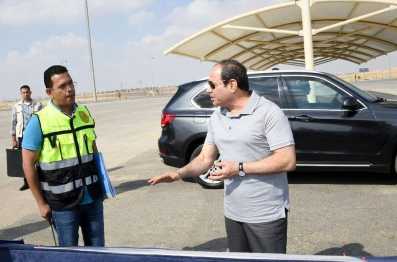 الرئيس السيسي يوجه بتزويد مدينة السيارات بالمرافق العامة بكافة أنواعها
