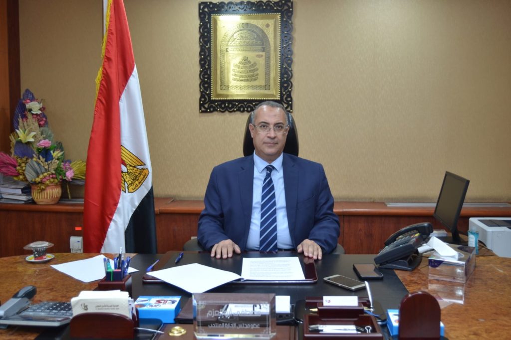 مصطفى أبو العزم، العضو المنتدب للجمعية المصرية للتأمين التعاوني