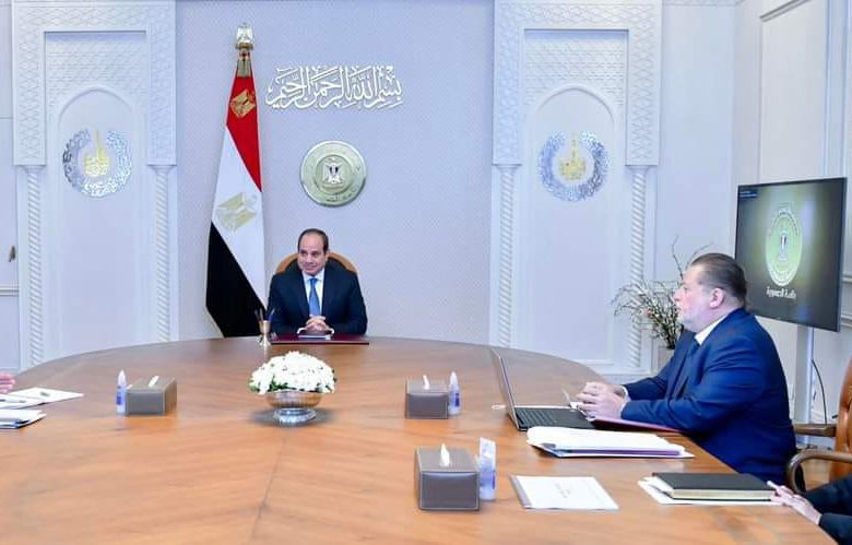 الرئيس السيسي يوجه «المركزي» لمراقبة منظومة الاستيراد وتوفير مستلزمات الإنتاج