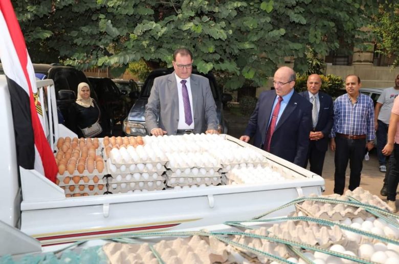 وزارة الزراعة تطرح بيض المائدة بمنافذها بسعر 72 جنيه للكرتونة