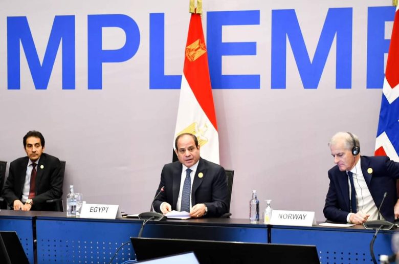 ننشر نص كلمة الرئيس عبد الفتاح السيسي خلال تدشين المرحلة الأولى من مشروع إنتاج الهيدروجين الأخضر