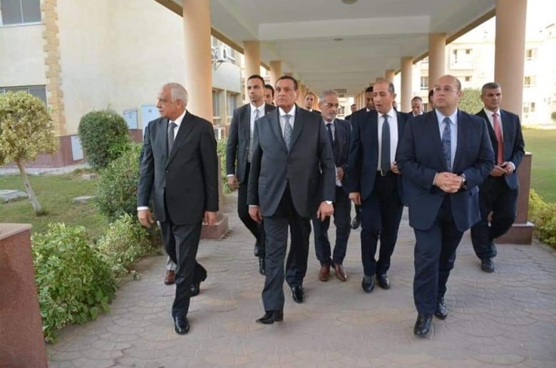 وزير التنمية المحلية يتفقد مركز تدريب التنمية المحلية في سقارة