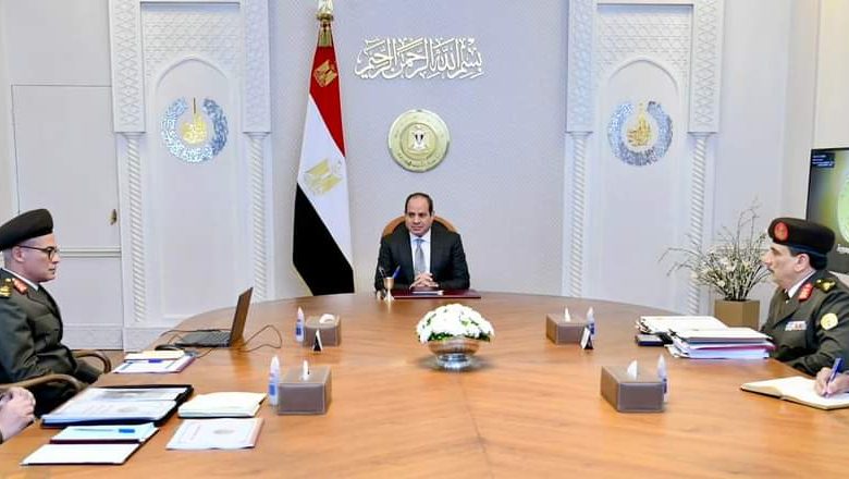 الرئيس السيسي يوجه بالتوسع في جهود توطين صناعة الآلات والمعدات الثقيلة