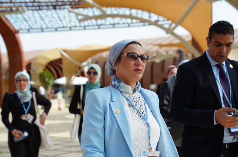 وزيرة البيئة