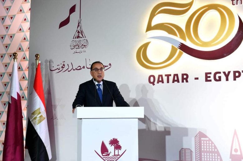 رئيس الوزراء يشهد احتفالية مرور 50 عاما على تدشين «العلاقات المصرية القطرية»