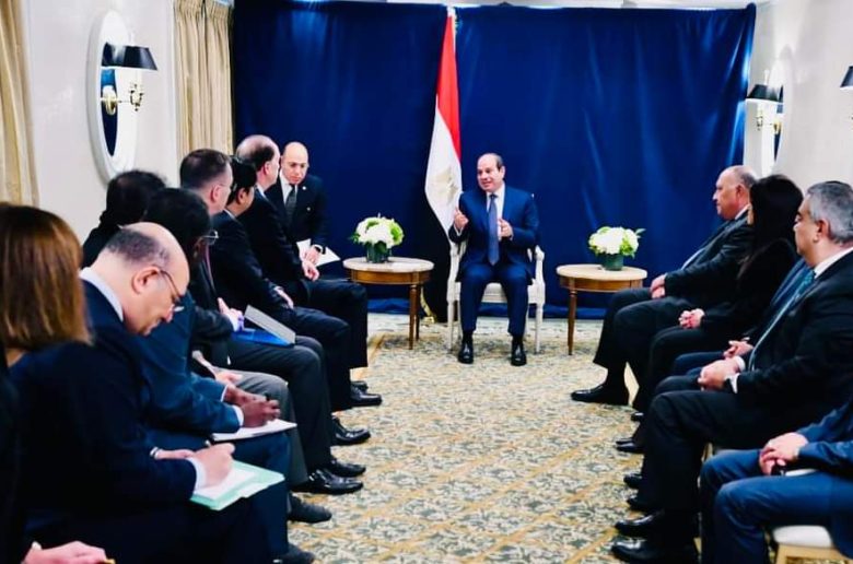 الرئيس السيسي: مهتمون باستمرار التشاور مع قيادات البنك الدولي