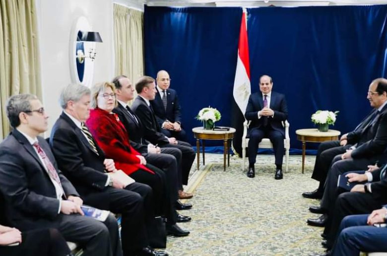 الرئيس السيسي يستقبل مستشار الأمن القومي الأمريكي