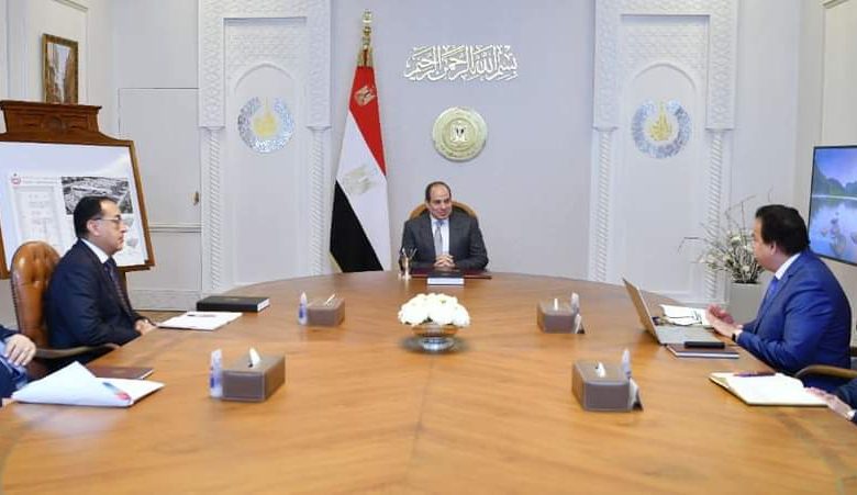 الرئيس السيسي يوجه بزيادة معدلات الاستثمار في مجالات الرعاية الصحية