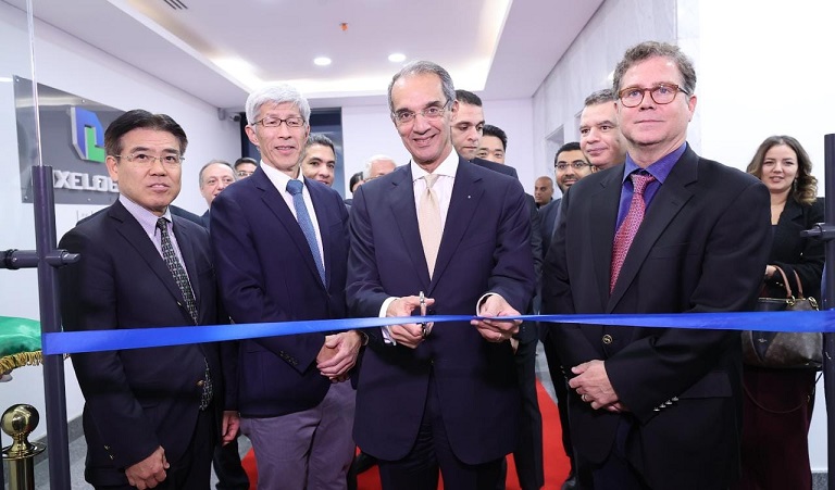 الدكتور عمرو طلعت خلال فعاليات الافتتاح