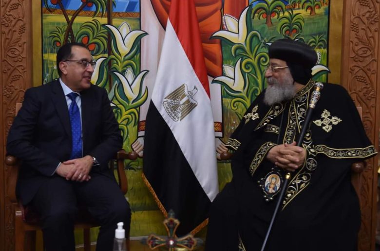 رئيس الوزراء يهنىء البابا تواضروس الثاني بمناسبة عيد الميلاد المجيد