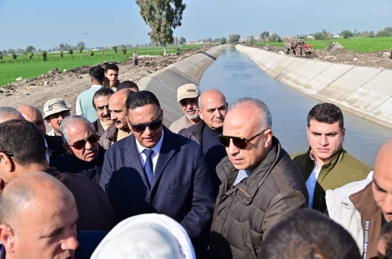 وزير الري: يتفقد أعمال تأهيل ترع المسلمانية والمقاطعة والمورالية