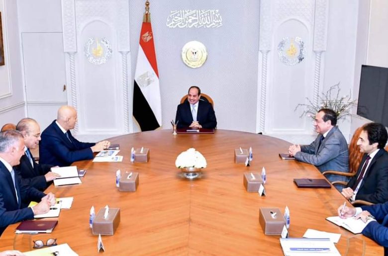 الرئيس السيسي يوجه بتكثيف التعاون مع شركة «إيني الإيطالية» في البحث عن الغاز