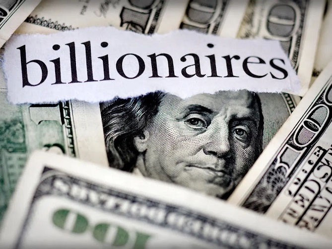 ثروات أغنياء العالم