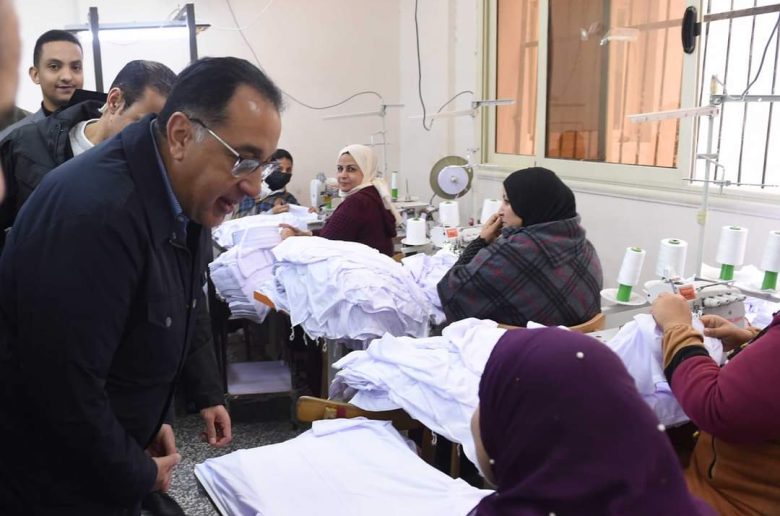 رئيس الوزراء يتفقد المنطقة الصناعية المتطورة بالمحلة الكبرى