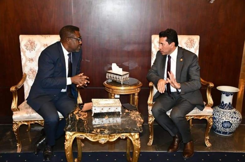 وزير الرياضة يفتتح بطولة إفريقيا للشباب بإستاد القاهرة الدولي