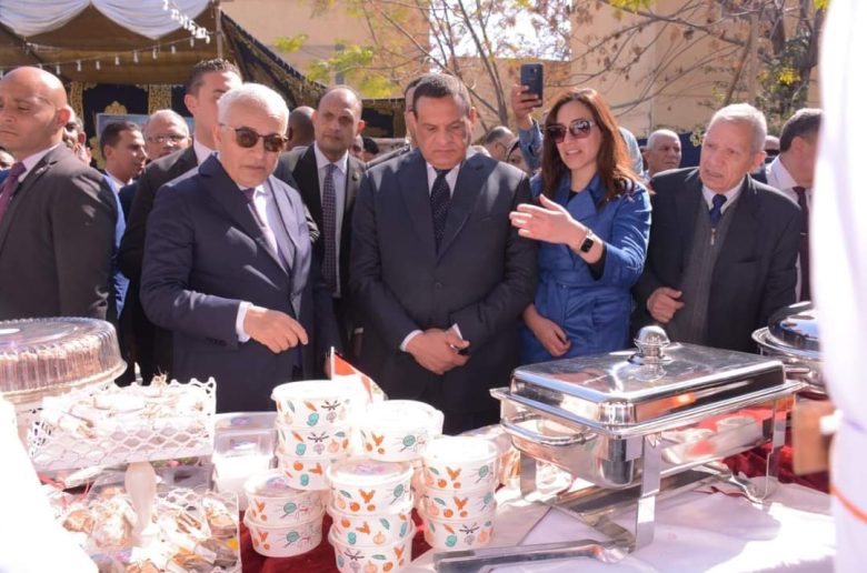 وزيرا التعليم والتنمية المحلية يتفقدان مدرسة النور للمكفوفين