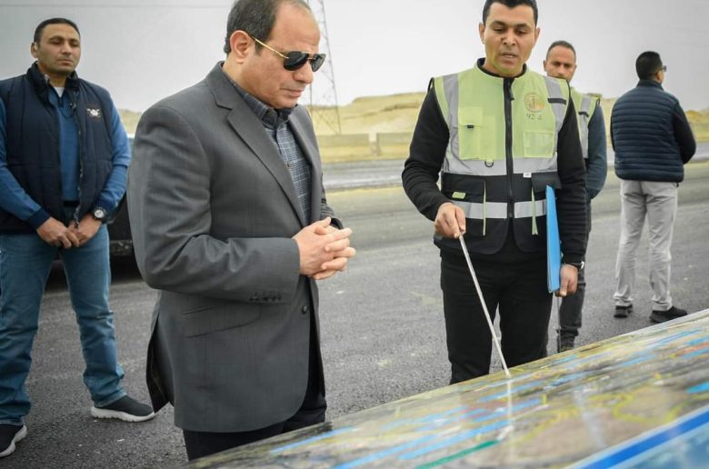 الرئيس السيسي: إتمام مشروعات المحاور والطرق بالجيزة نهاية العام الحالي