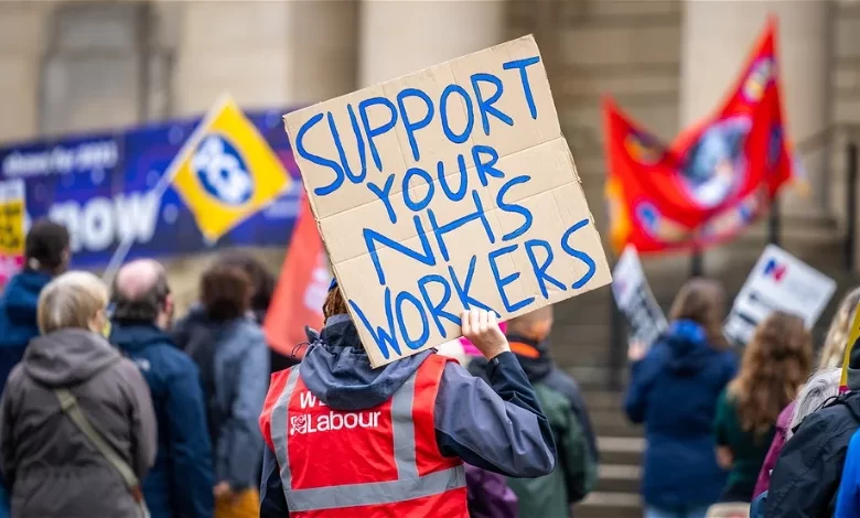 الإضراب في بريطانيا