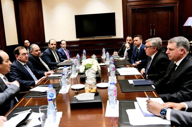 جانب من جلسة المباحثات