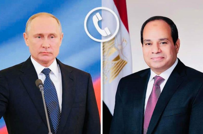 الرئيس السيسي وبوتين يبحثان سبل تعزيز التعاون بين مصر وروسيا