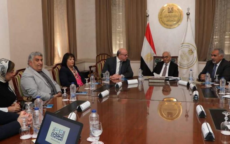 وزير التعليم يناقش مع رئيس «صندوق الاستثمار الخيري» تطوير التعليم الفني