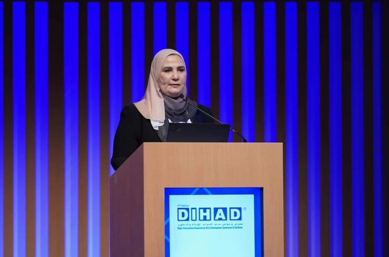 وزيرة التضامن تشارك بمؤتمر دبي الدولي للإغاثة والتطوير «ديهاد»