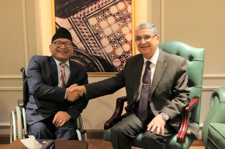 جانب من اللقاء