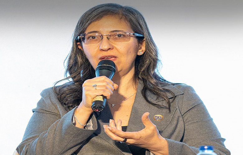 المهندسة عبير لهيطة العضو المنتدب لشركة ايجيترانس