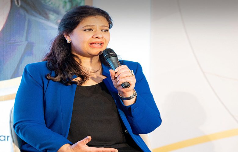 الدكتورة غادة خليل مدير المكتب الفني بوزارة التخطيط