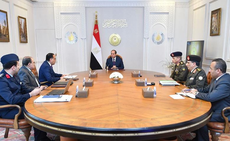 متابعة مشروع مستقبل مصر للانتاج الزراعي