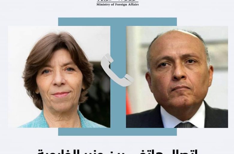 وزير الخارجية يناقش التطورات الجارية في السودان مع نظيرته الفرنسية