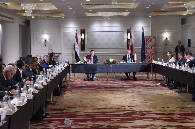 رئيس الوزراء: 309 ملايين دولار متوسط التبادل التجاري بين مصر والنمسا