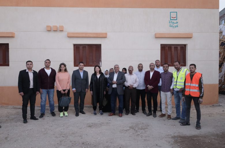 وزيرة التضامن تتابع أعمال الجهود التنموية وتطوير منازل قرية الدير بالأقصر