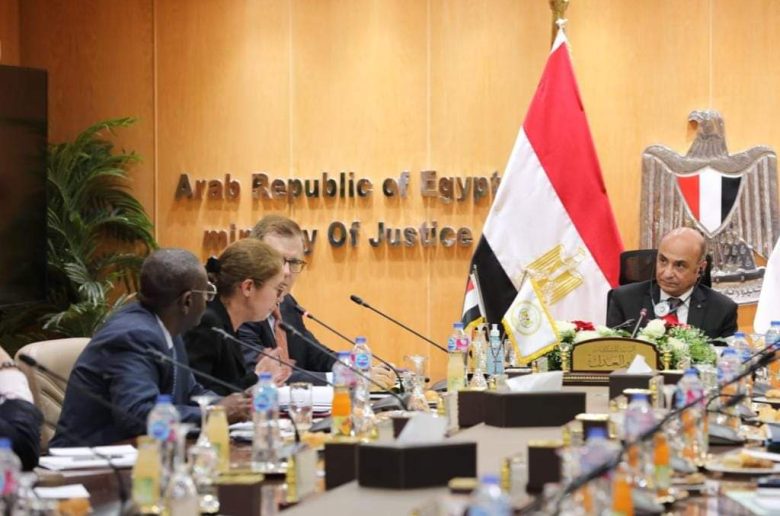 وزير العدل يستقبل نائب رئيس «البنك الدولي» لبحث التعاون المشترك
