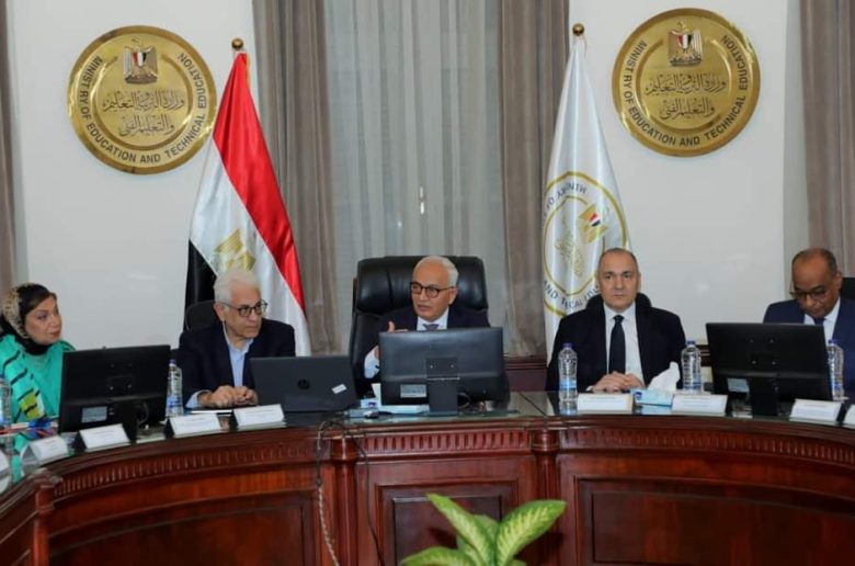 وزير التعليم يستقبل ممثلي جامعة أمريكية لبحث التعاون في تطوير المنظومة