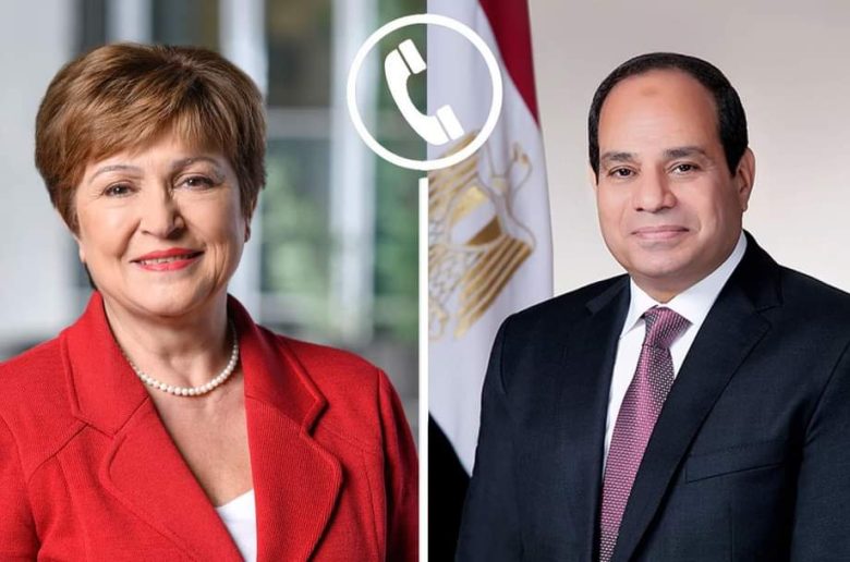 الرئيس السيسي: الشراكة مع «صندوق النقد» توفر مناخ إيجابي للمستثمرين وأسواق المال