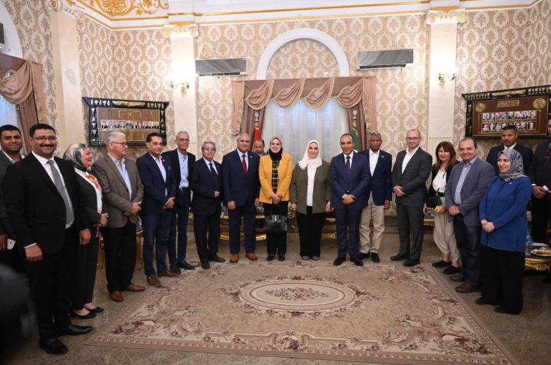 وزيرة التضامن تتفقد مشروع تحسين سبل العيش للمرأة الريفية بالمنيا