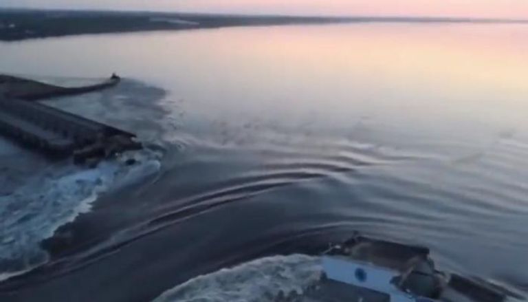 سد نوفا كاخوفكا في خيرسون