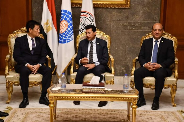 وزير الرياضة يفتتح بطولة الفراعنة الدولية للجمباز بإستاد القاهرة الدولي