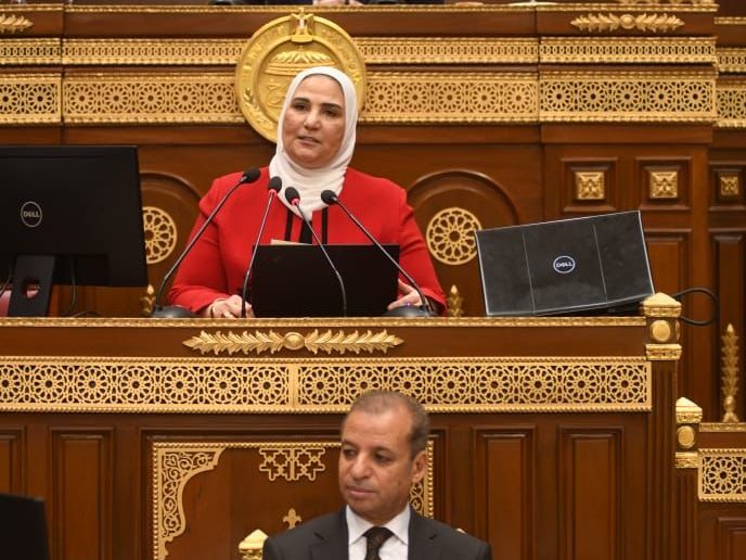 وزيرة التضامن تناقش نتائج دراسة «دور التعاونيات في مصر» بمجلس الشيوخ