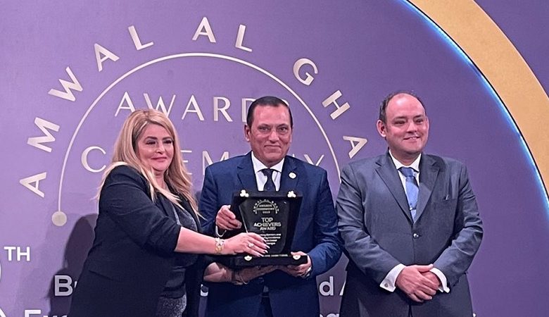 رئيس شركة الريف المصري يحصد جائزة الإنجاز المؤسسي